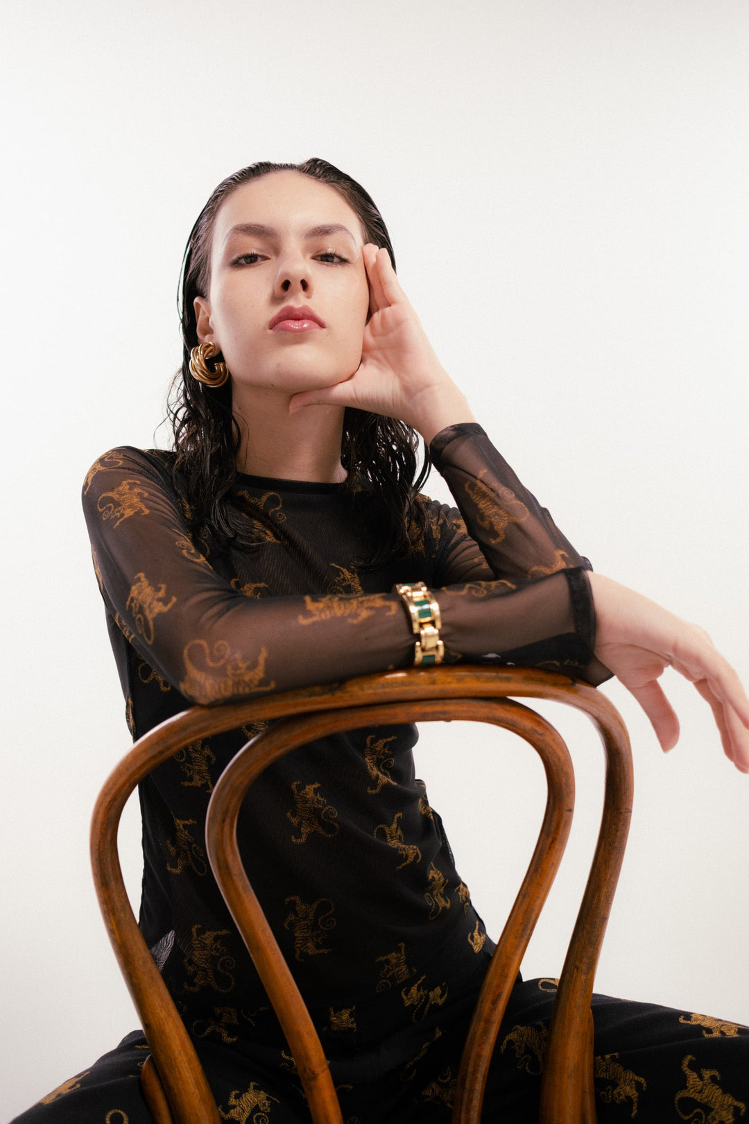 Tigres Top Black