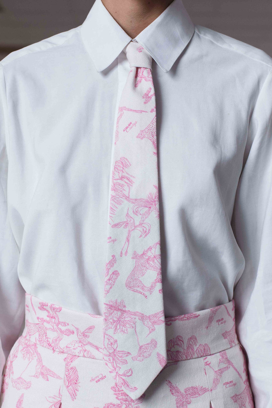 SAFARI TIE  PINK