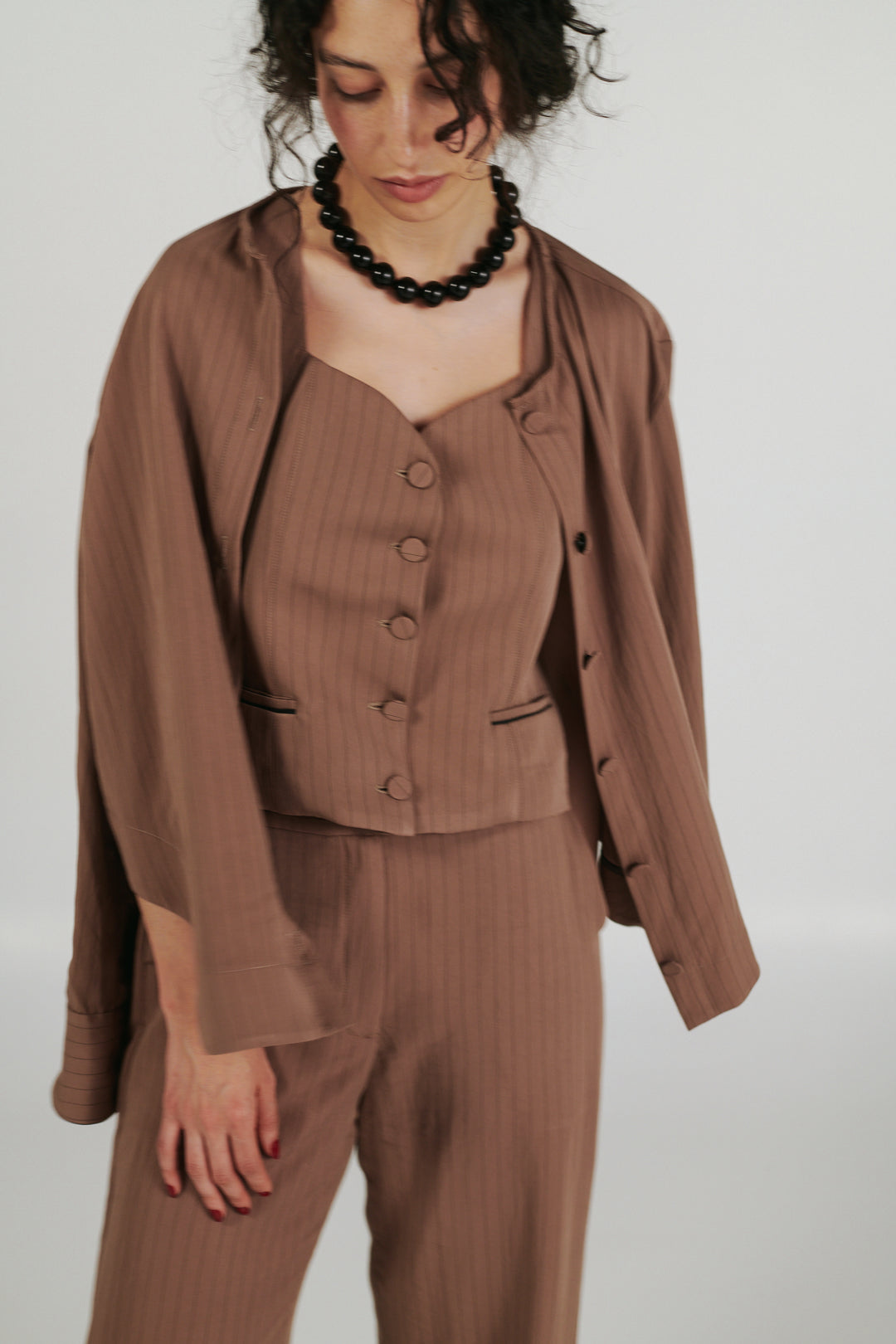 Silencio Mocca Vest