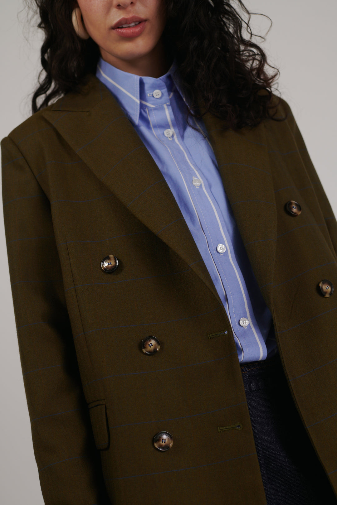 Herencia Olive Blazer