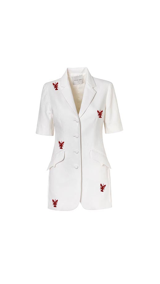 BLAZER PERLA APLIQUES LANGOSTA