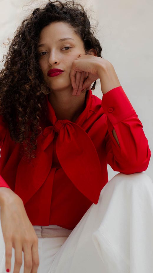 CAMISA ROUGE CARMESI