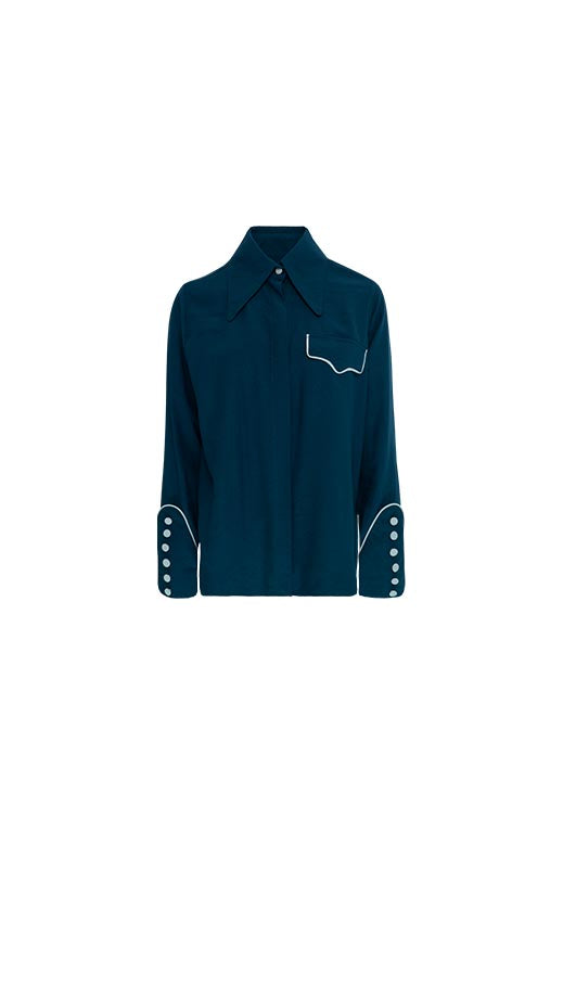 CAMISA BRUNA NAVY
