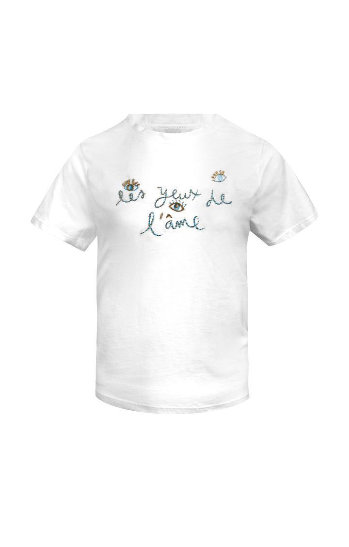 Camiseta Les Yeux Blanca