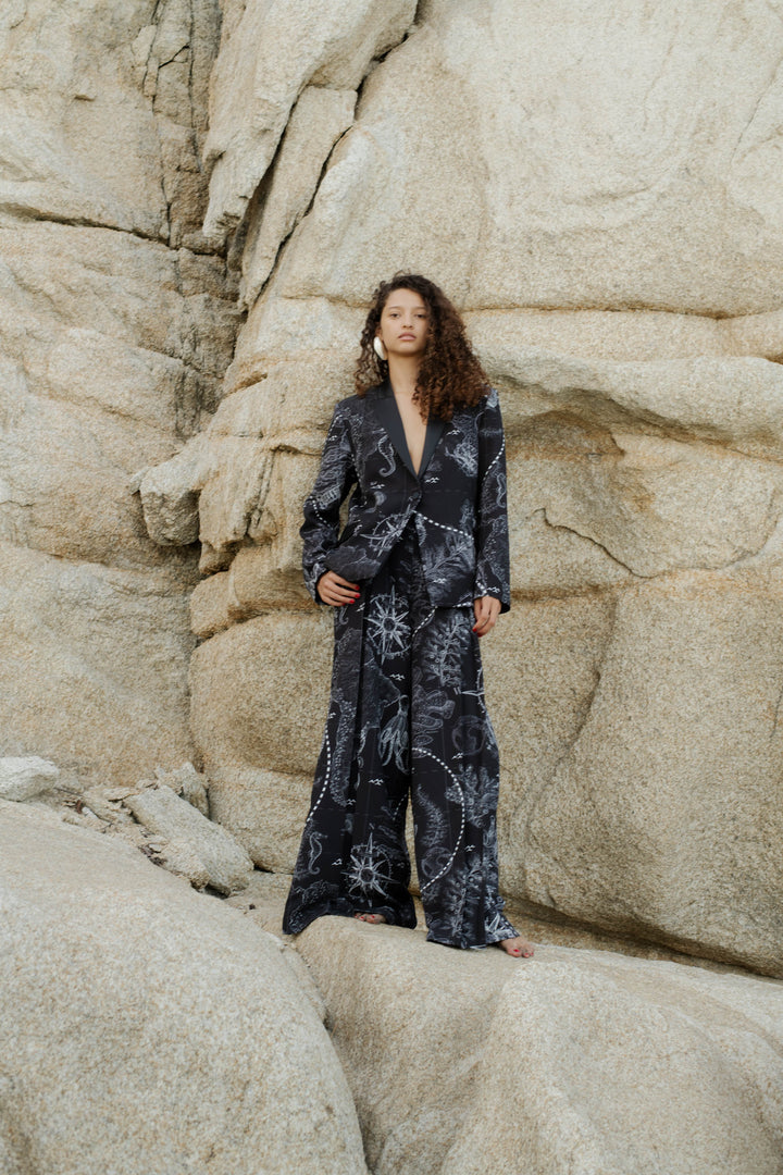 Nomadas Del Viento Black Trousers
