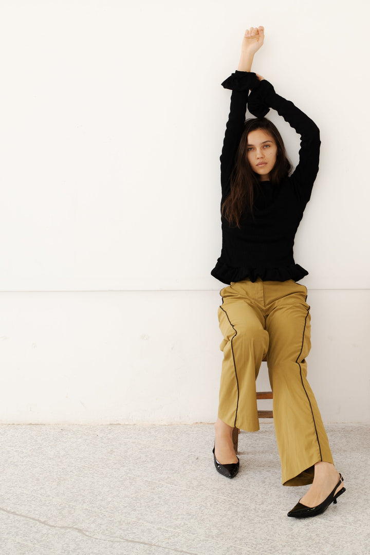 Black Bamba Top