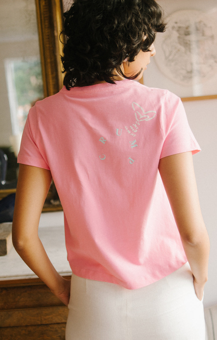 Tshirt Algodón Conchitas Flamingo