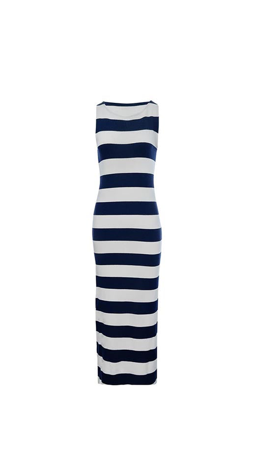 VESTIDO HORIZONTE RAYAS NAVY