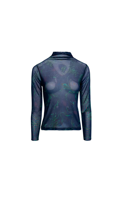 JARDÍN DE MAR TOP / NAVY