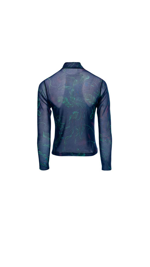 JARDÍN DE MAR TOP / NAVY