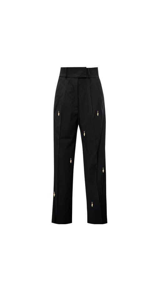 CONCHITAS PANTS / BLACK