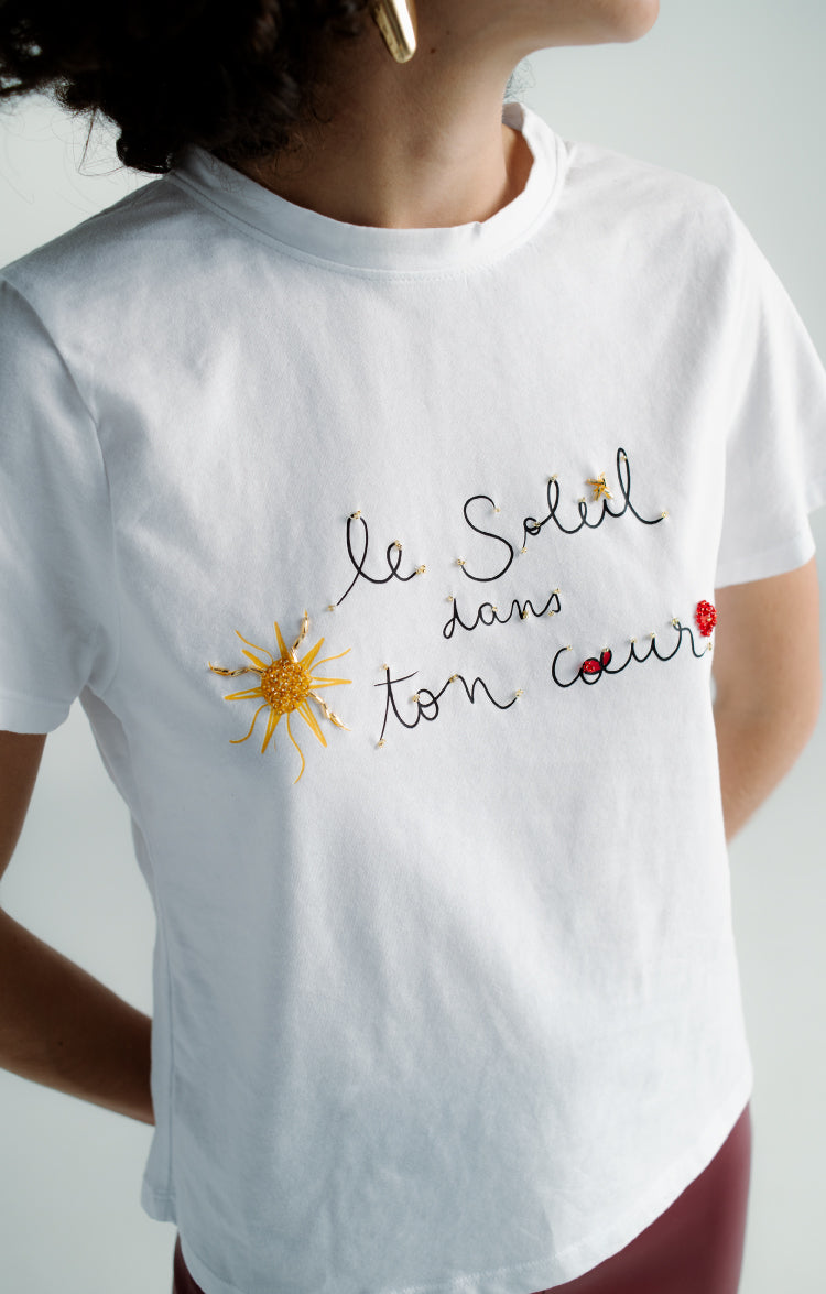 Camiseta Soleil Blanca